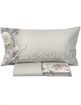 Lenzuolo Matrimoniale Flanella Galuchat Fazzini: Sopra 260x295, Sotto Con Angolo 180x200x30, 2 Federe