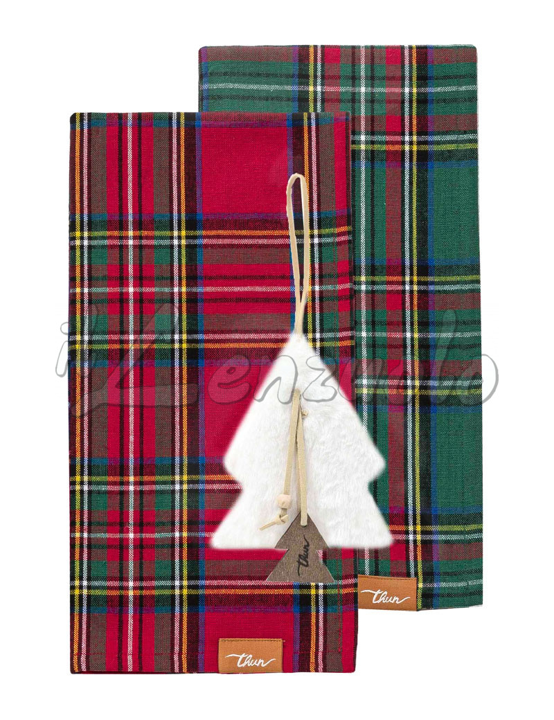 Set 2 canovacci THUN con addobbo