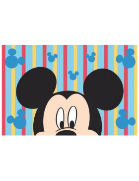 Tappeto per cameretta bambini Disney MICKEY cm 80x120