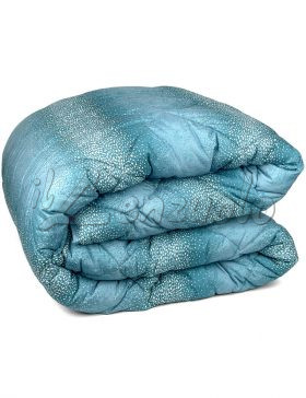 Trapunta matrimoniale Caleffi CARIBLU in microfibra