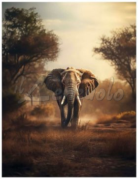 Tappeto arredo SKIN AFRICA