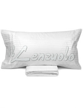 lenzuola-matrimoniali-no-stiro-tinta-unita-righe-bianco