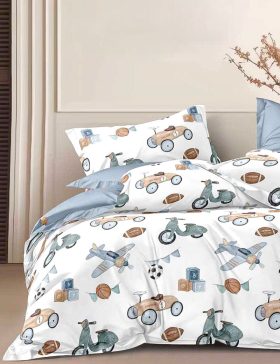 Copripiumino singolo parure VINTAGE in percalle di GFFerrari