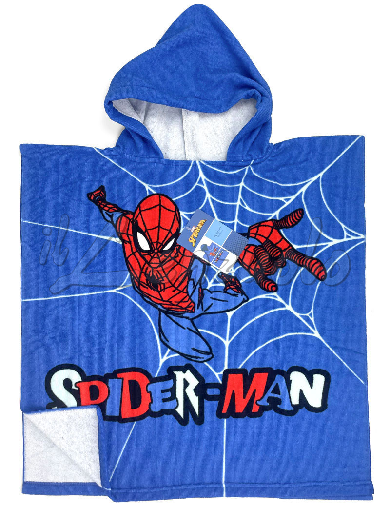 accappatoio-poncho-bimbo-spiderman