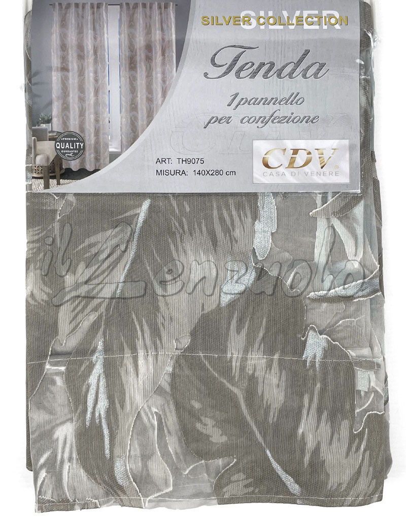 tenda-pannello-foglia-organza-tortora