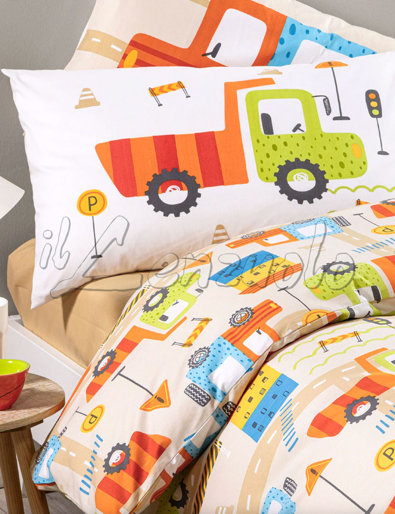 copripiumino-una-piazza-e-mezza-caleffi-kids-city-car-beige-dettaglio