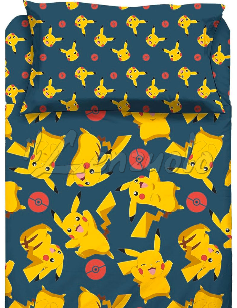 lenzuola-singole-pikachu