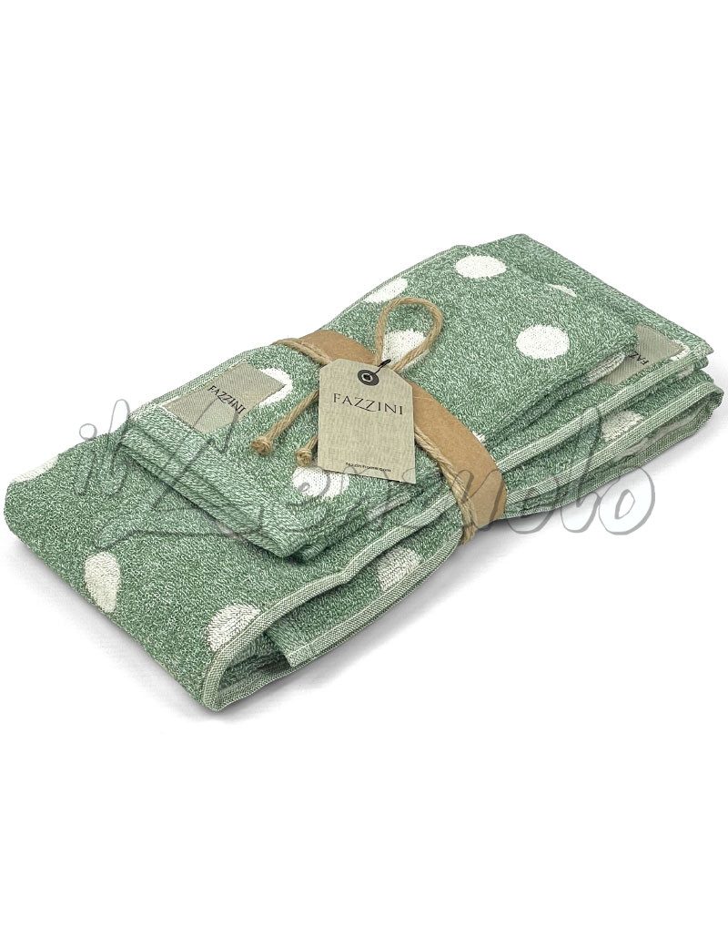 asciugamani-fazzini-pois-verde-26-dettaglio