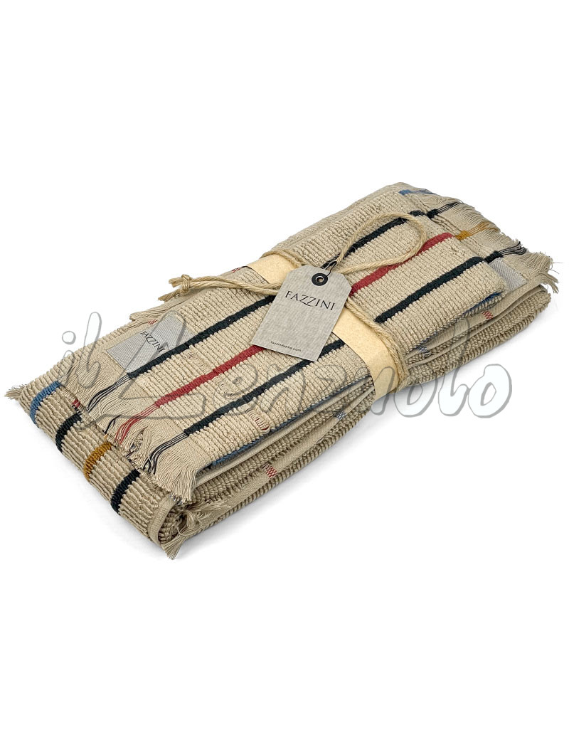 asciugamani-fazzini-stripes-multicolor-dettaglio